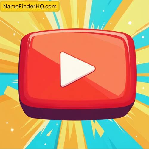 Catchy Comedy YouTube Channel Name Ideas