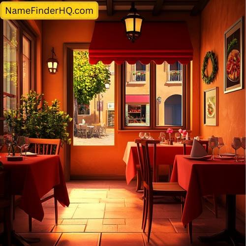 Classic Italian Restaurant Name Ideas
