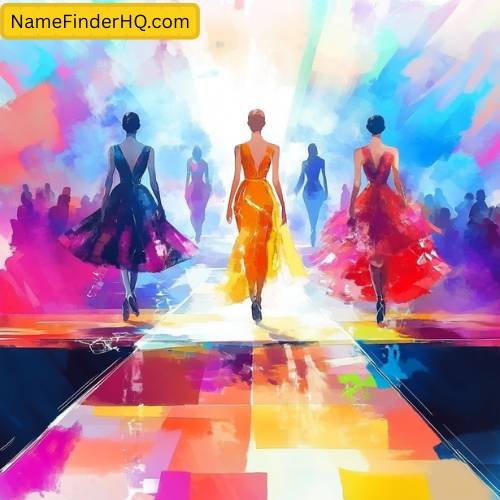 Classy & Elegant Fashion Show Names