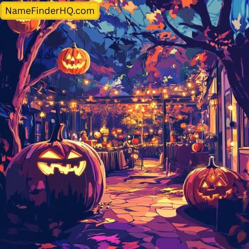 Cool Halloween Party Names for Adults