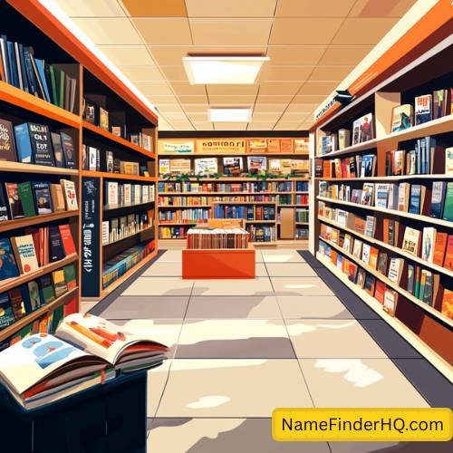 Cool & Modern Bookstore Names