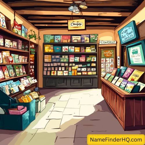 Cool & Modern Card Shop Names