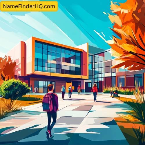 Cool & Modern College Name Ideas