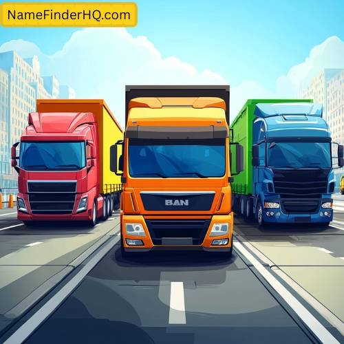 Cool & Modern Transport Company Names