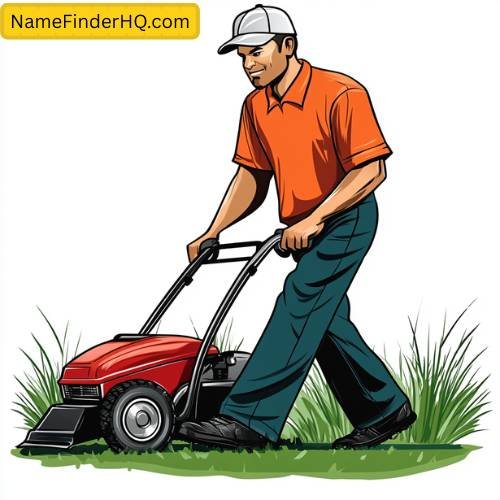 Cool and Modern Lawn Service Names