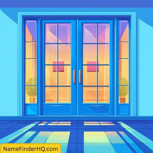Creative Window & Door Company Name Ideas