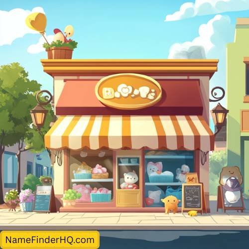 Cute Baby Store Names