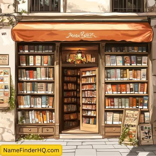 Cute Bookstore Names