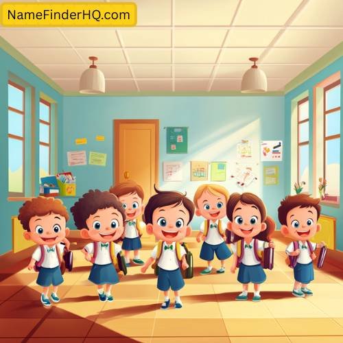 Cute Kids School Name Ideas