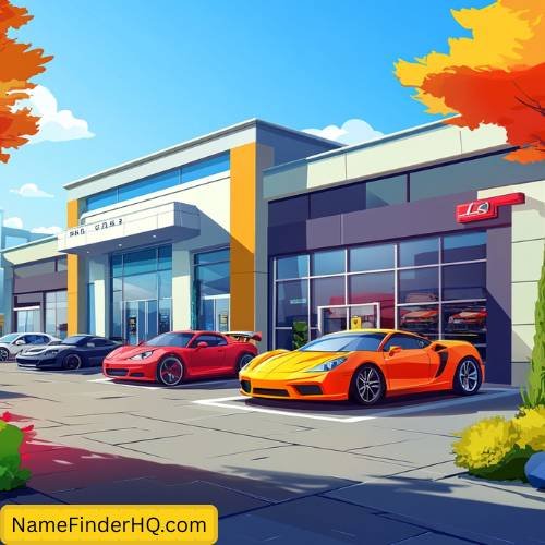 Funny Car Dealership Name Ideas