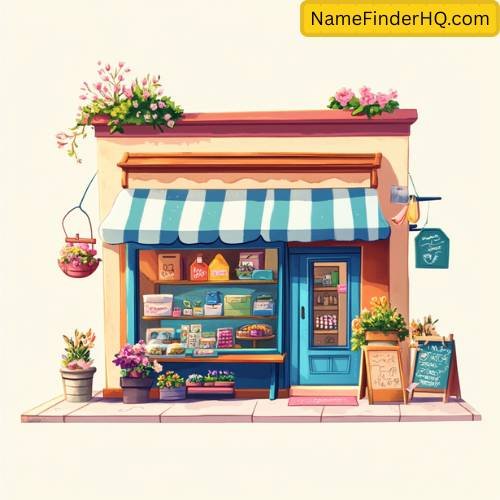 Funny Etsy Shop Names