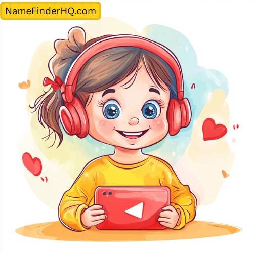 Funny Kids YouTube Channel Name Ideas