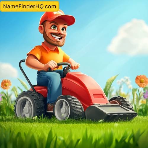 Funny Lawn Service Name Ideas