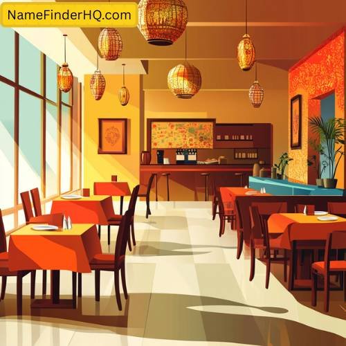Modern Indian Restaurant Name Ideas