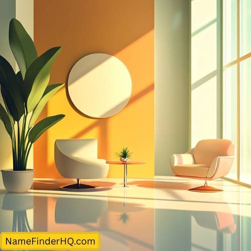 Modern Interior Design Business Names