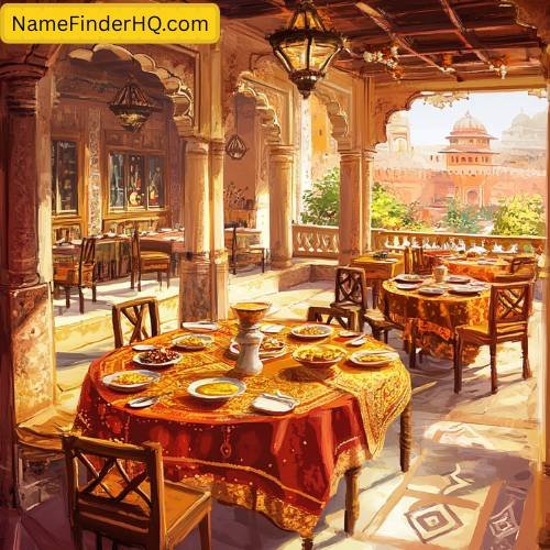 Traditional Indian Restaurant Name Ideas