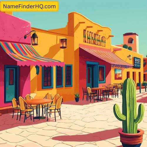 Traditional Mexican Restaurant Name Ideas