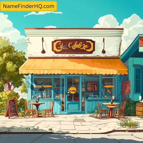Unique Cafe Name Ideas