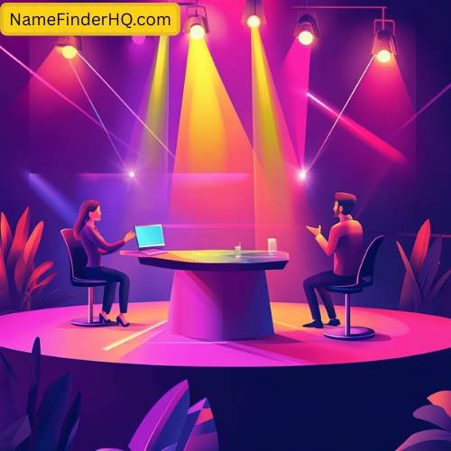 Unique Talk Show Name Ideas