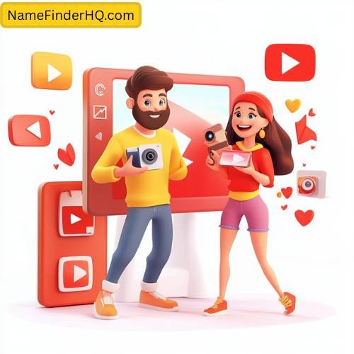 Unique YouTube Channel Names for Couples
