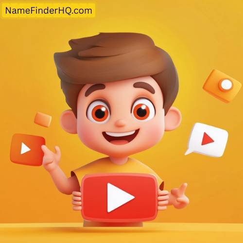 Unique YouTube Channel Names for Young Creators