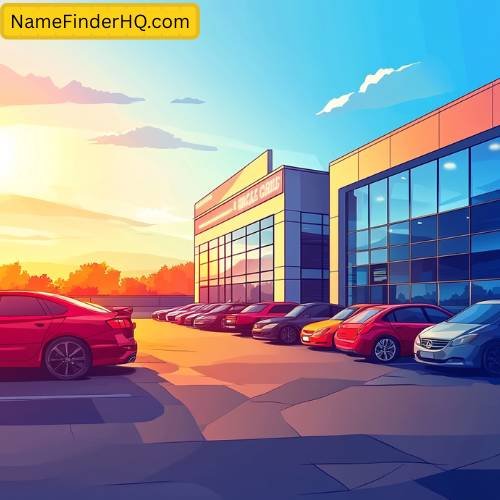 Used Car Dealership Name Ideas