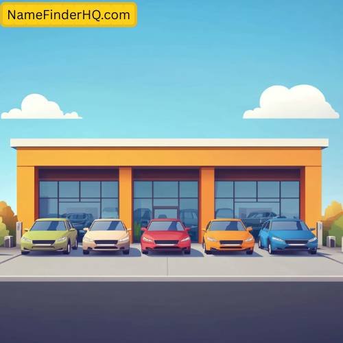 Car Dealership Name Ideas