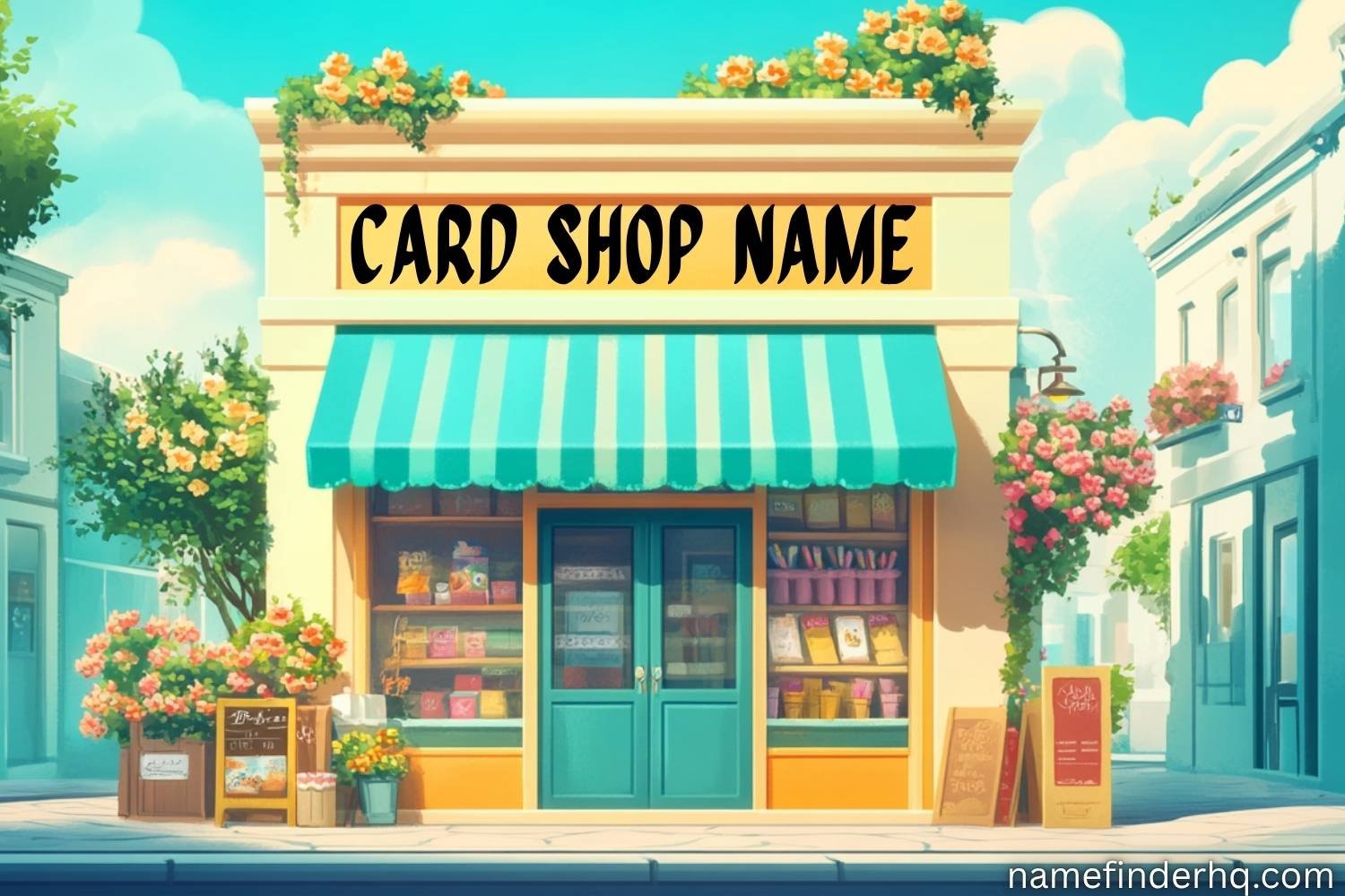 card shop name