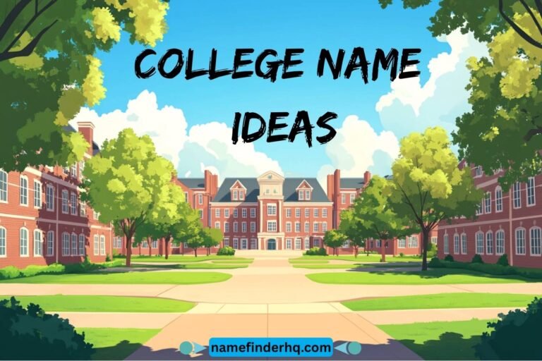 college name ideas