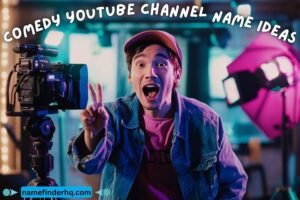 comedy youtube channel name ideas