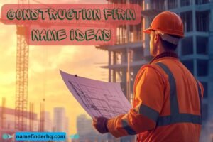 construction firm name ideas