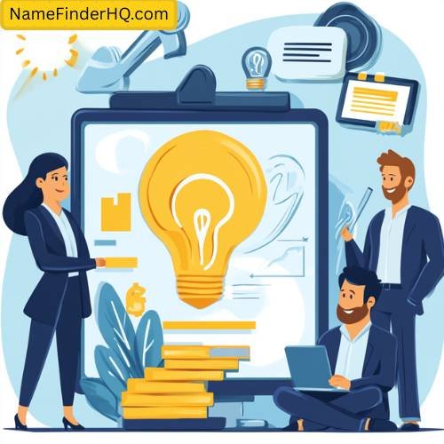 Consulting Firm Name Ideas