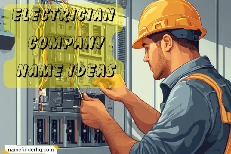 electrician company name ideas