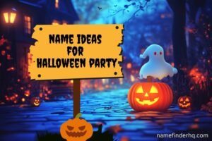 halloween party name ideas