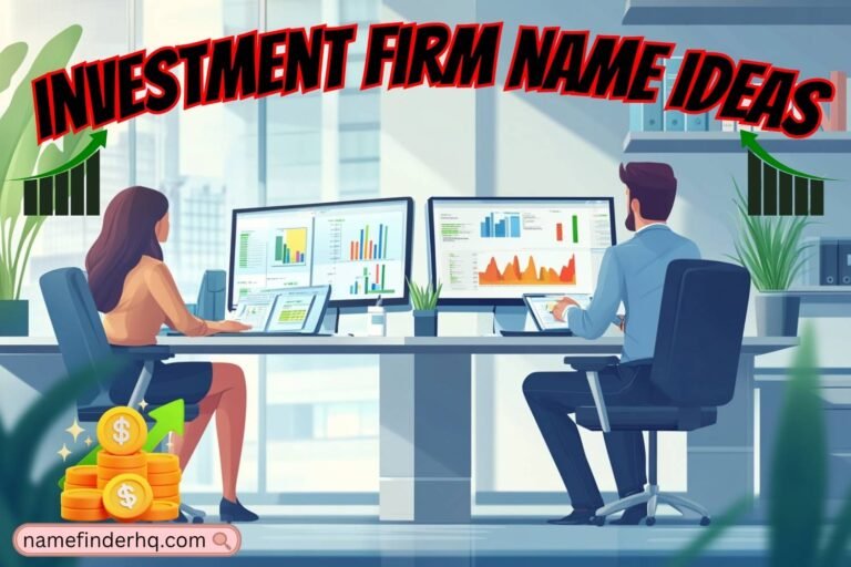 investment firm name ideas