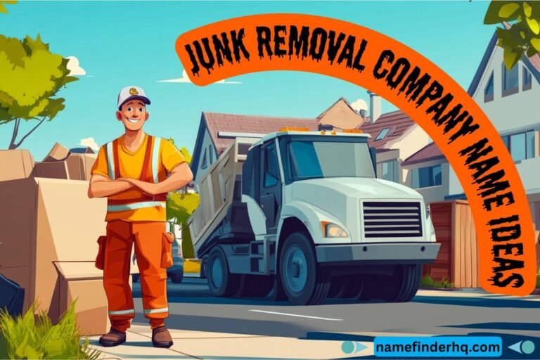 junk removal company name ideas