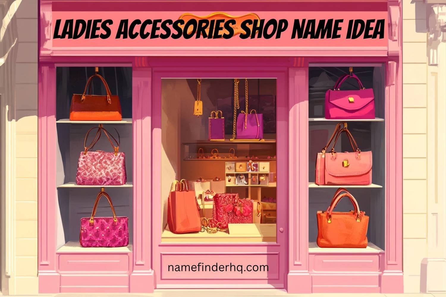 ladies accessories shop name ideas