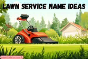 lawn service name ideas