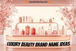 luxury beauty brand name ideas