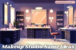 makeup studio name ideas