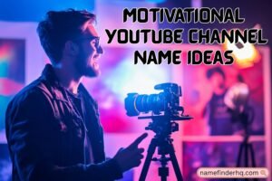 motivational youtube channel name ideas