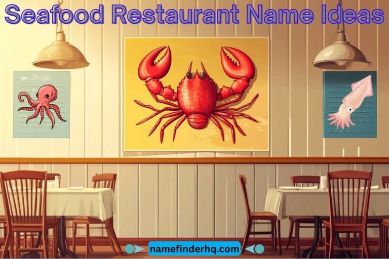 seafood restaurant name ideas