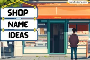 shop name ideas
