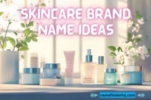 skincare brand name ideas