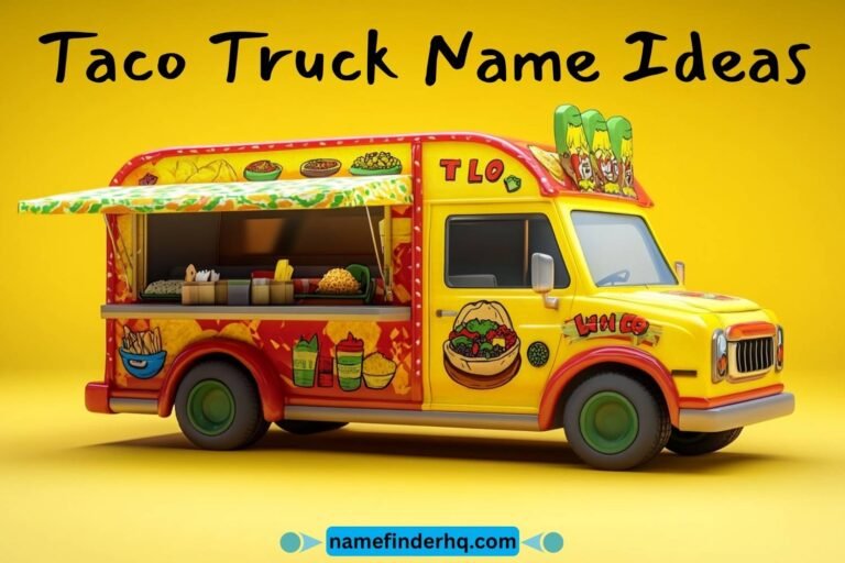 taco truck name ideas