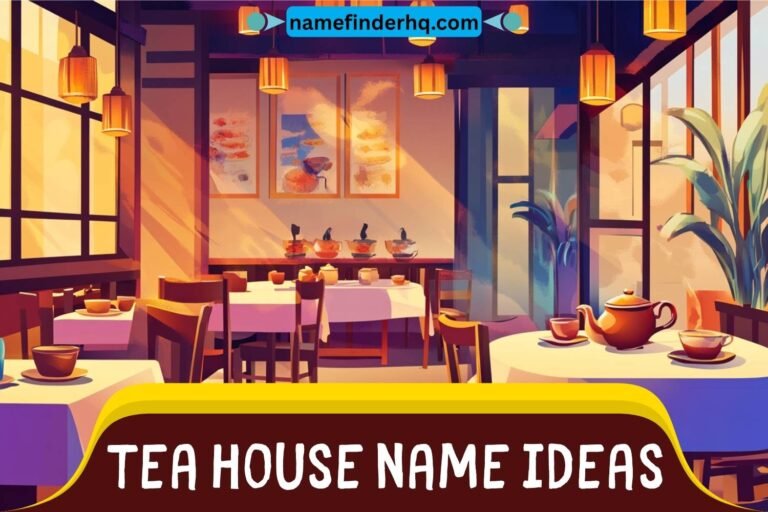 tea house name