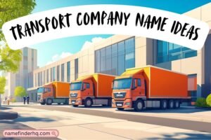 transport company name ideas