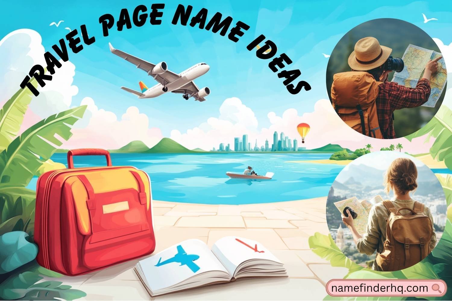 travel page name ideas