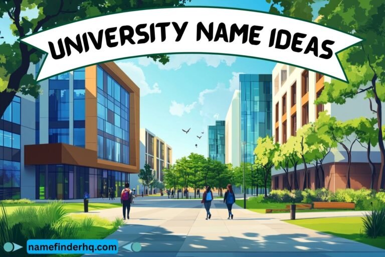 university name ideas