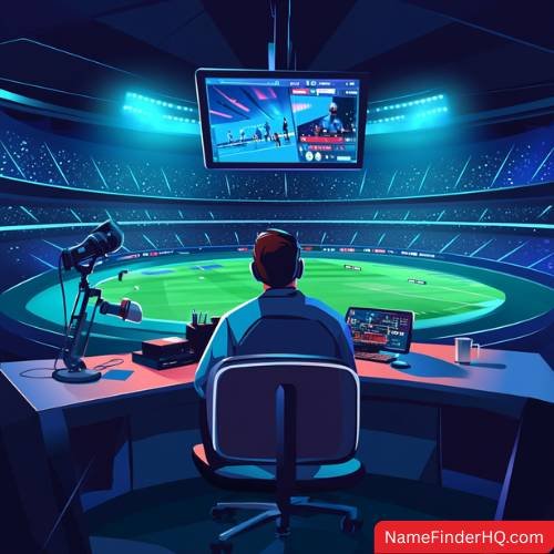 Cool & Modern Cricket YouTube Channel Names